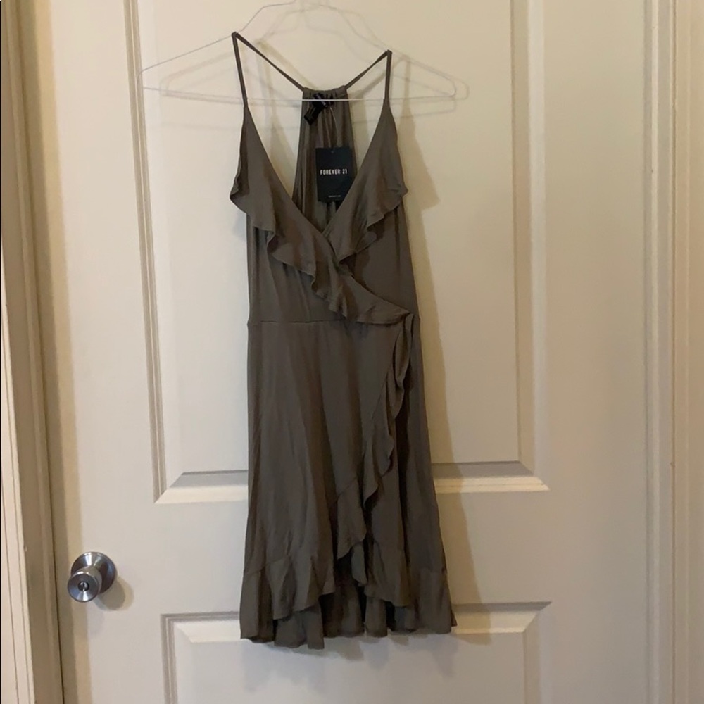 Olive Green Dress